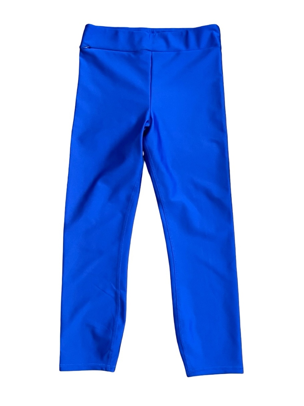 ALO YOGA Blue Cropped Capri Leggings